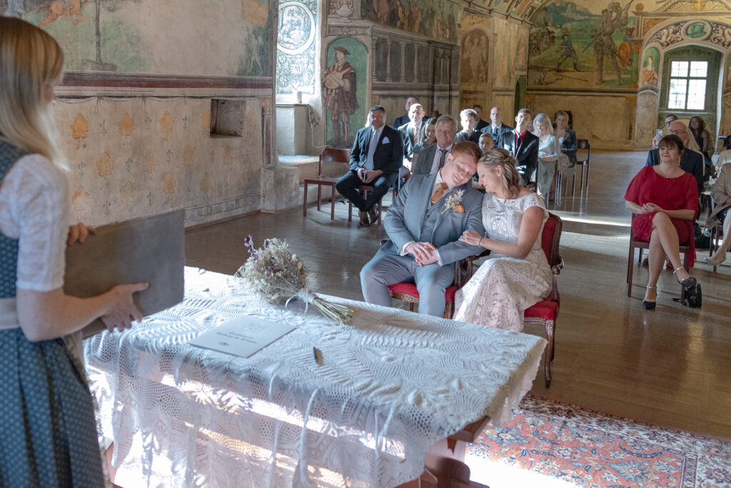 Trauung im Rittersaal